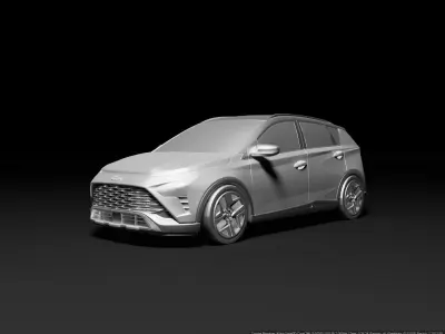Huyndai Bayon simply model 3D model