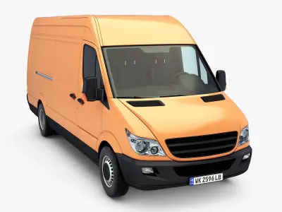 Van Cargo v 2 3D model