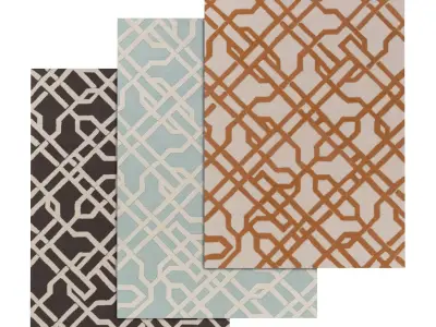 Rug Set 1163 3D model