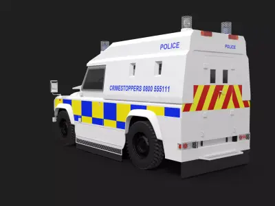 Land Rover Tangi 3D model