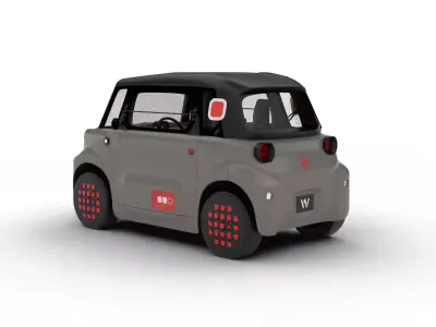 Citroen Ami 2025 3d model 3D model