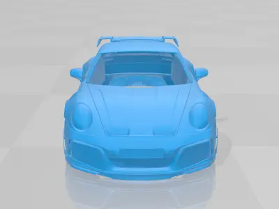 Porsche 911 TECHART GTstreet R 2022 - 3D Printable Car Body 3D print model