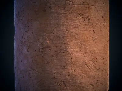 Wall earthen material - VOL 04 - Maps - Sbsar Texture