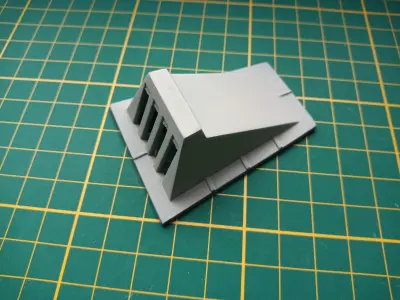 Star Wars Yavin 4 Hangar light Free 3D print model