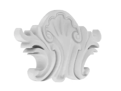 Cartouche Ornament 034 3D model
