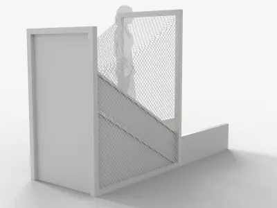 Golf Skeeball 3D model