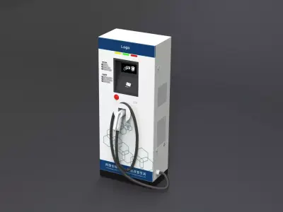 Charging Pile 3D model