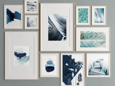 Art Frame 303 Low-poly 3D model