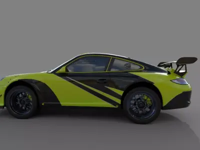 Porsche 911 GT3 RS 2017 3D model