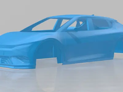 Kia EV6 GT Line 2025 - Body Car STL Model 3D print model