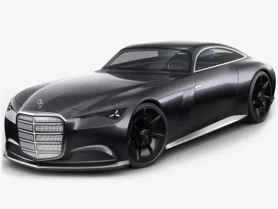 Mercedes-Benz Vision Iconic Concept 2025 3D model