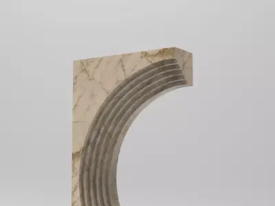 Romme Decor Low-poly 3D model