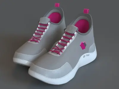 Generic Trainer - Unbranded Low-poly 3D model