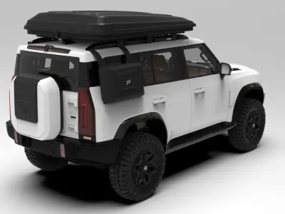 Chery Jetour 2024 3D model