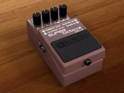 Boss OC-3 Low-poly 3D model