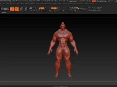 Mr Universe Figure Free 3D model