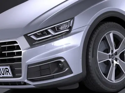 Audi Q5 2017 3D model