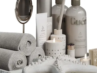 Bathroom Accessories 74 3D model