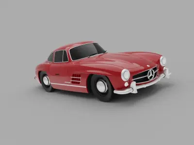 Mercedes SL300 3D model