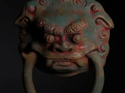 Chinese Lionhead 3D model