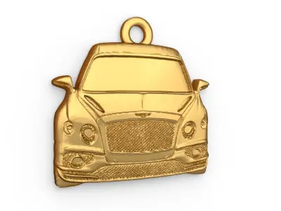 car pendant-07 printable jewelry  3D print model