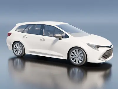 Toyota Corolla Touring 2023 E210 3D model