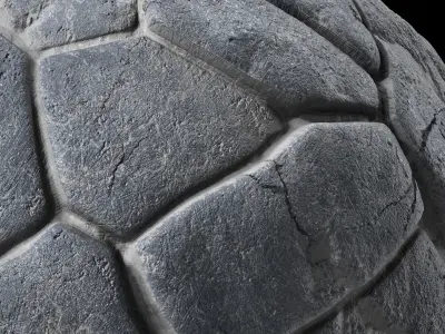 Stone Wall Materials 53- Sbsar Pbr 4k Seamless Texture
