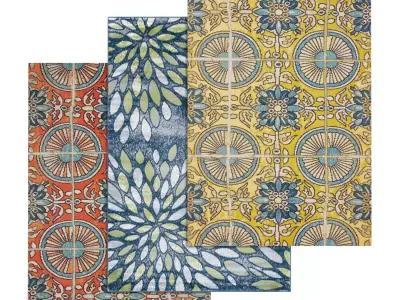 Rug Set 1859 3D model