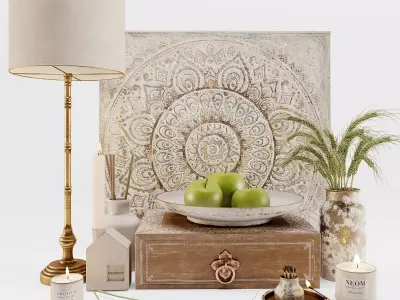 decorative set04 3D model