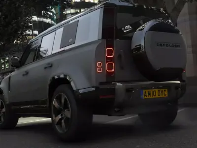 Land Rover Defender 110 2024  Low-poly 3D model