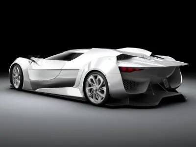 Citroen GT standard mat 3D model