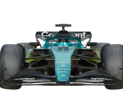 F1 Aston Martin AMR23 2023 3D model