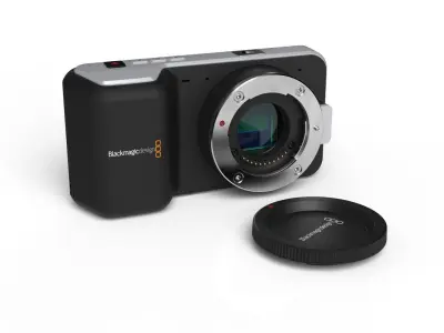 Blackmagic Pocket Cinema Camera 3D model