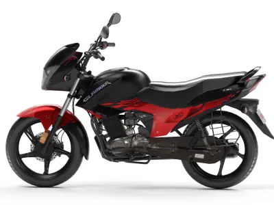 Hero Glamour Low-poly 3D model