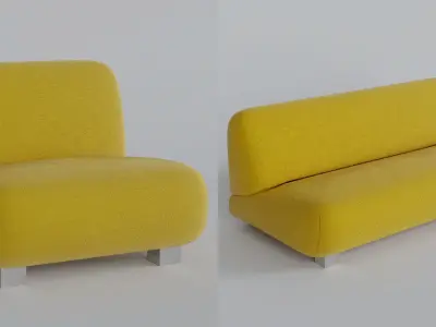 Luxcore Furniture Pack II 3D model