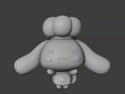 Chef sanrio cinnamoroll 23 3D print model