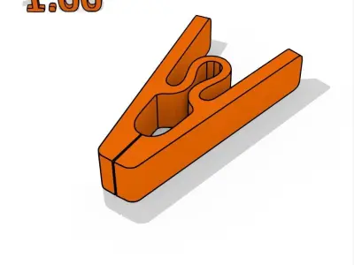  Compliant Clamps 3D print model