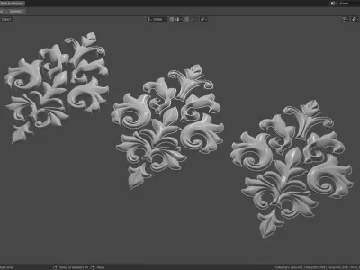 Decorative Ornamentation 1 3D model