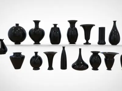 Vases 3D print model 3D print model