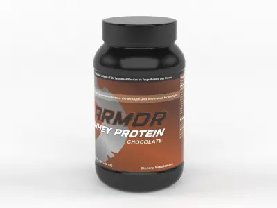 Protein Powder 3D model 137