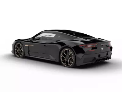 Maserati MC20 Notte Edition 2023 3d model 3D model