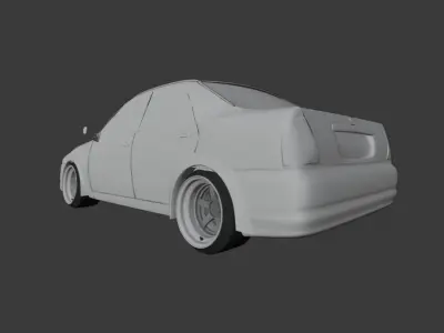 Mazda 323 famila 3D model