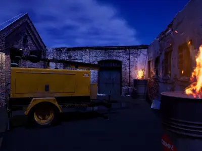 3d Environment Design in Unreal Engine 5 3D model