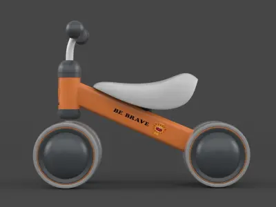 Baby Balance Bike 3D model