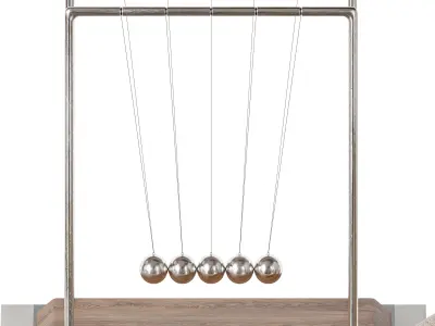 Decorative set 09 3D model 3
