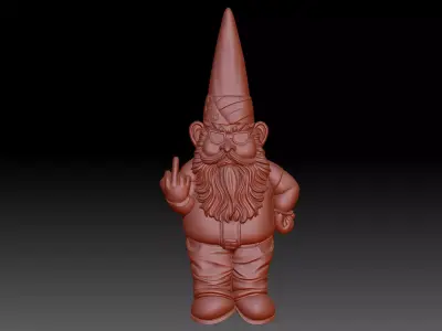 Gnome 3D print model