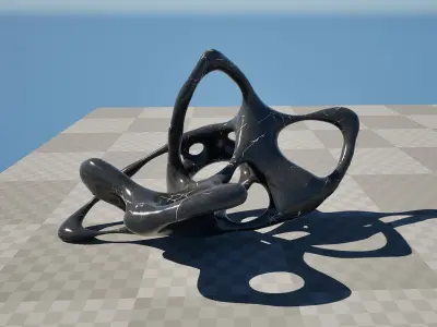ArchViz Abstract Sculpture 1 3D model