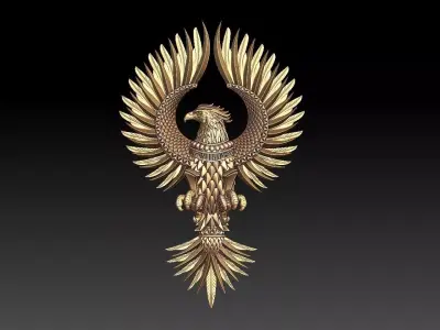 phoenix golden eagle 3D print model
