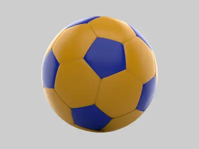 Soccer ball 3D model 22
