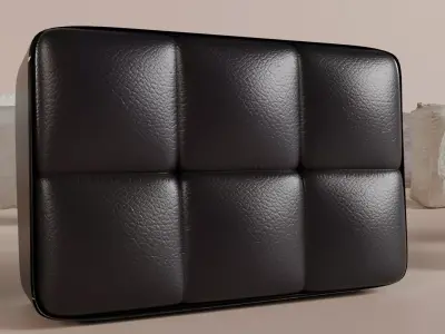 Cushion Pack  30 more Realistic Sofa e Chair Pillows Fabric 3D model